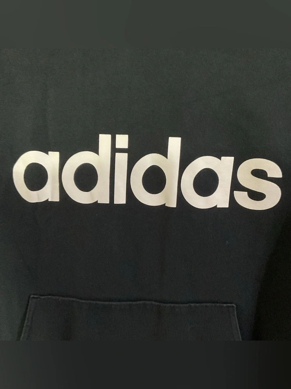 adidas black pullover